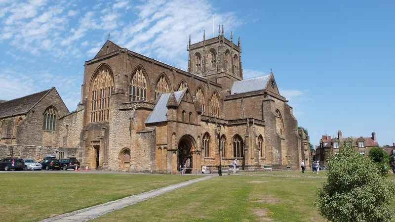 Sherborne Abbey.