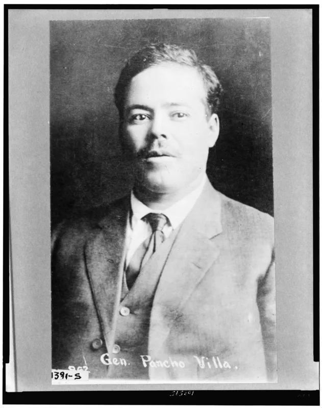 Pancho Villa, the Constitutionalist commander in Chihuahua, about 1910.