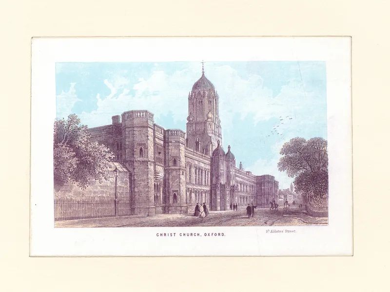 Christ Church, Oxford, where she went to see Pusey in the autumn of 1872.