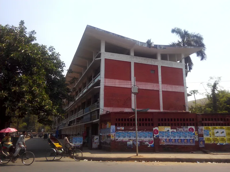 The Teacher-Student Centre at the University of Dhaka, near the place where Avijit Roy was attacked in February 2015.
