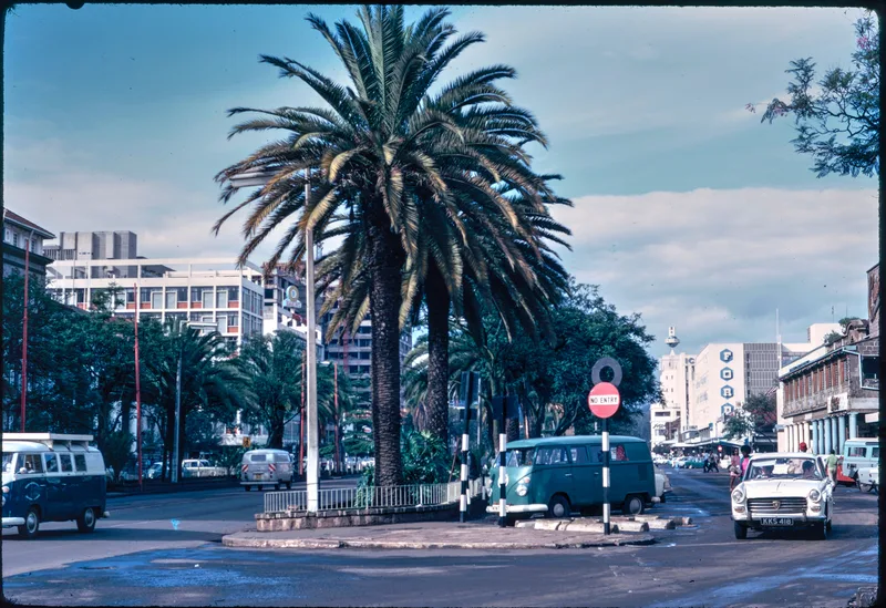 Kenyatta Avenue, Nairobi, in 1971.