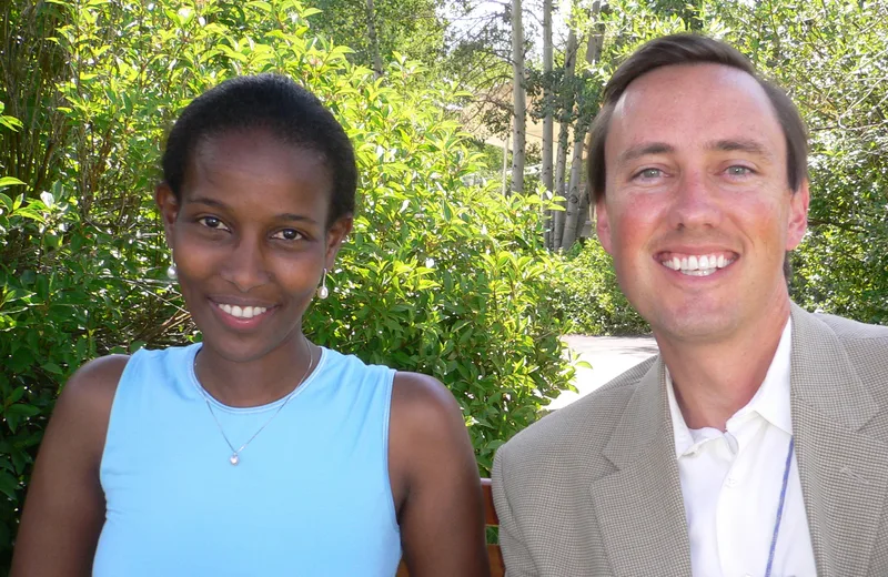 Hirsi Ali in June 2006, the month her Dutch nationality was confirmed and the government fell.