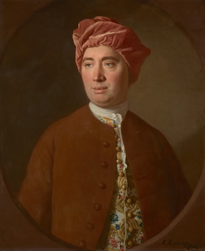David Hume, by Allan Ramsay, 1766.