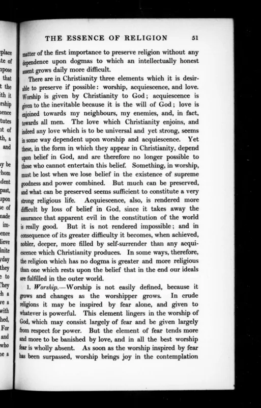Page 51 of the Hibbert Journal, October 1912: "the religion which has no dogma is greater and more religious."
