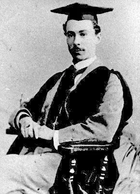 Bertrand Russell in 1893, during his Cambridge years.