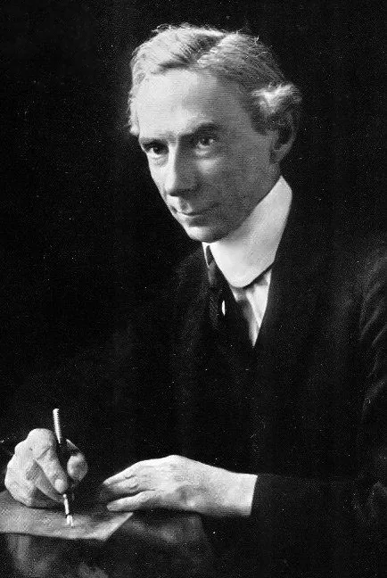 Bertrand Russell in 1916, the year Trinity College dismissed him for his opposition to the war.