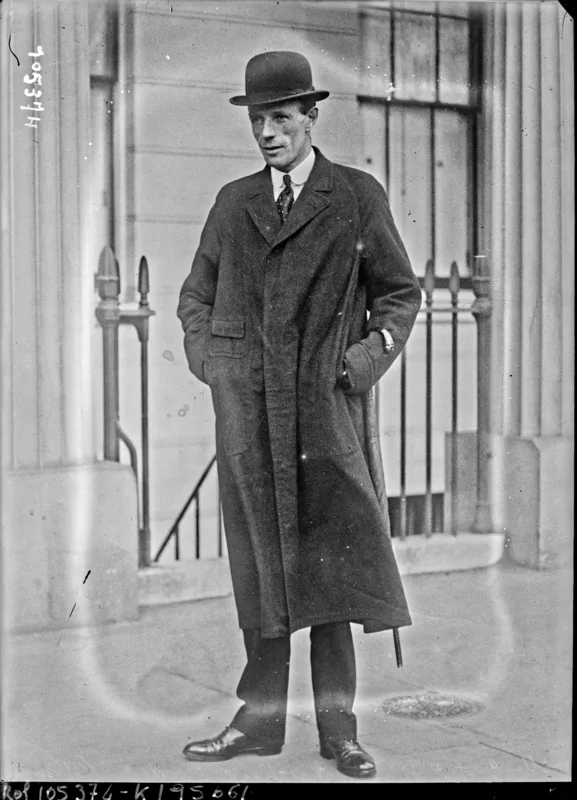 Lord Irwin, Viceroy of India, in a press photograph of 1925.