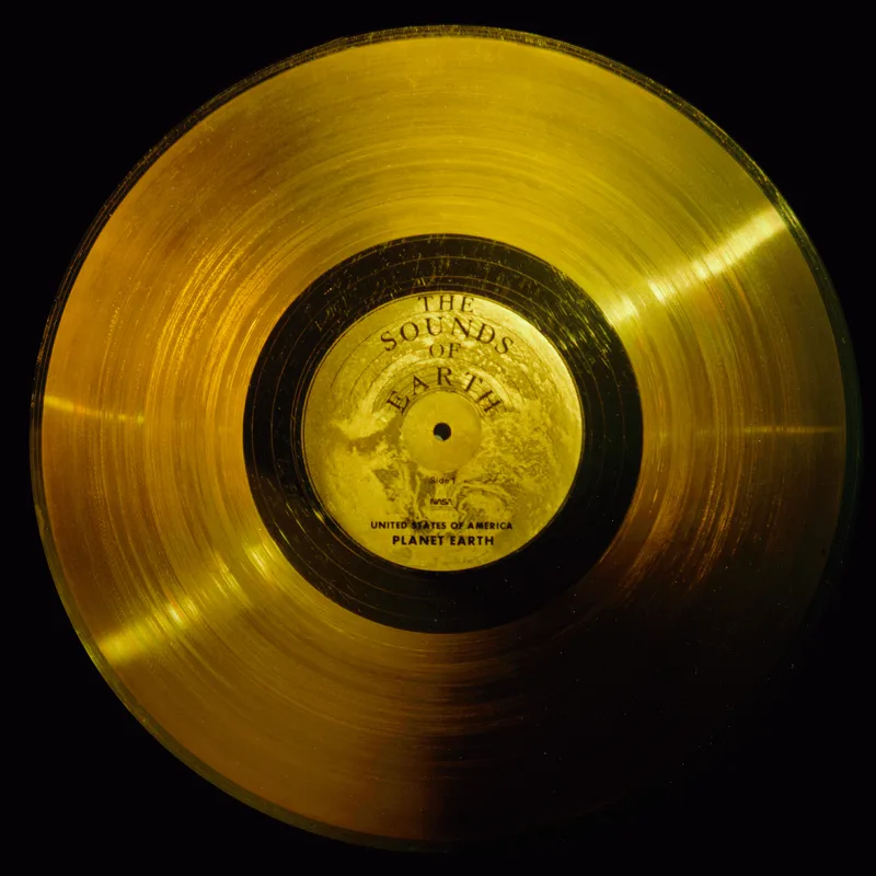 The Voyager Golden Record, "The Sounds of Earth," 1977.
