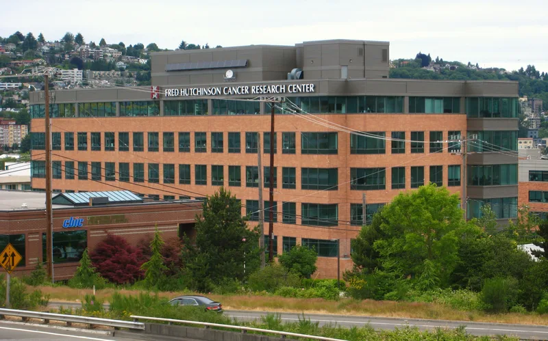 The Fred Hutchinson Cancer Research Center, Seattle, where he was treated.