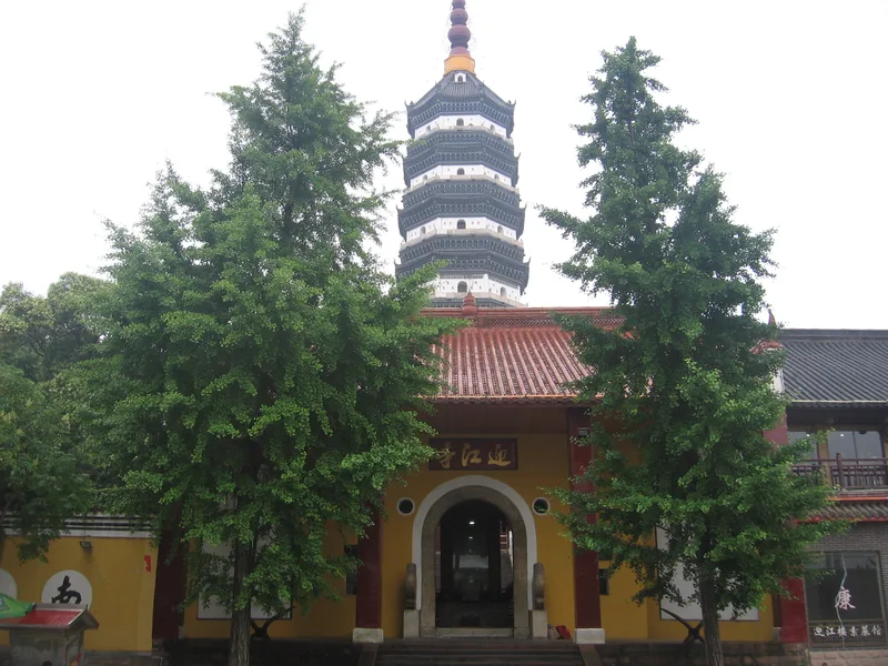 The Yingjiang Temple in Anqing, the city where Chen Duxiu was born, in a modern photograph.