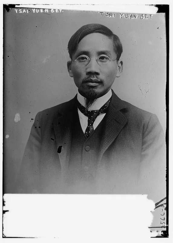 Cai Yuanpei, chancellor of Peking University, who made Chen dean of letters in 1917.