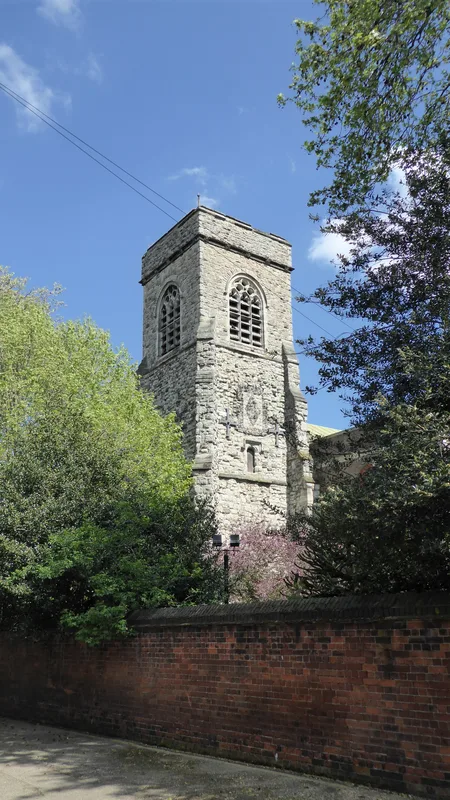 St Nicholas church, Deptford, where he was buried.