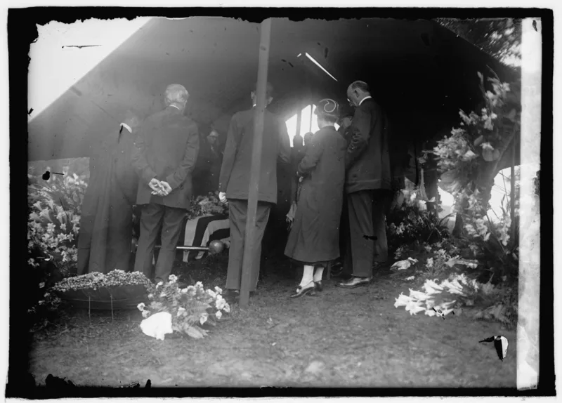 Bryan's funeral at Arlington National Cemetery, 31 July 1925.