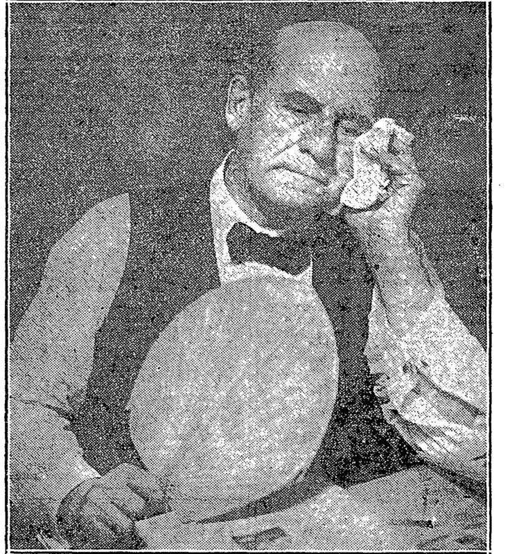 William Jennings Bryan at the Scopes trial, July 1925.