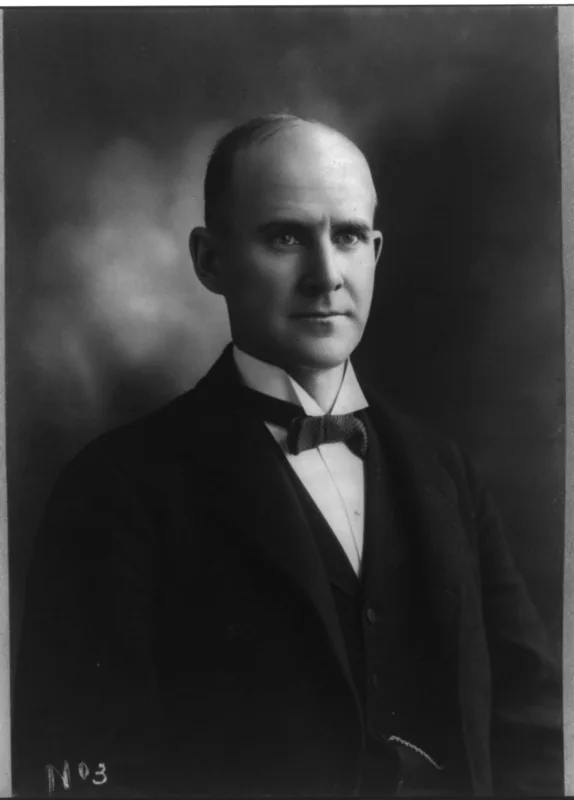 Eugene V. Debs, whom Darrow defended after the Pullman strike of 1894.