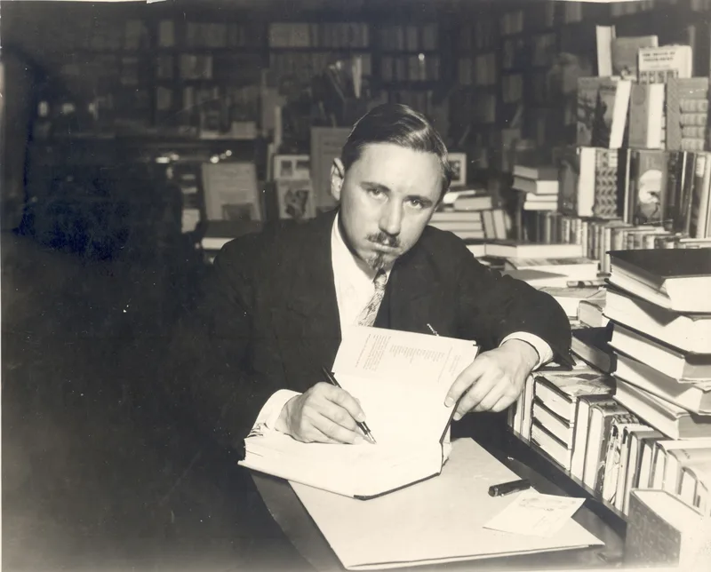 Will Durant, his opponent in the 1927 debate "Is Man a Machine?"