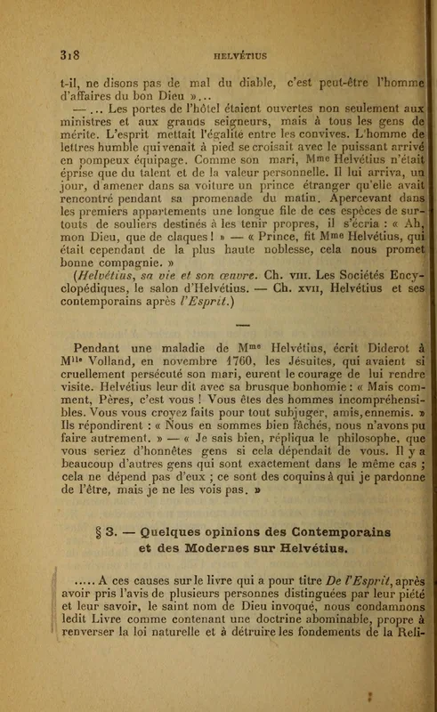 The Archbishop's mandement as printed by Keim in 1909, page 318: "une doctrine abominable".