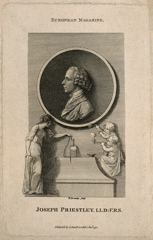 Joseph Priestley, in an engraving of 1791.