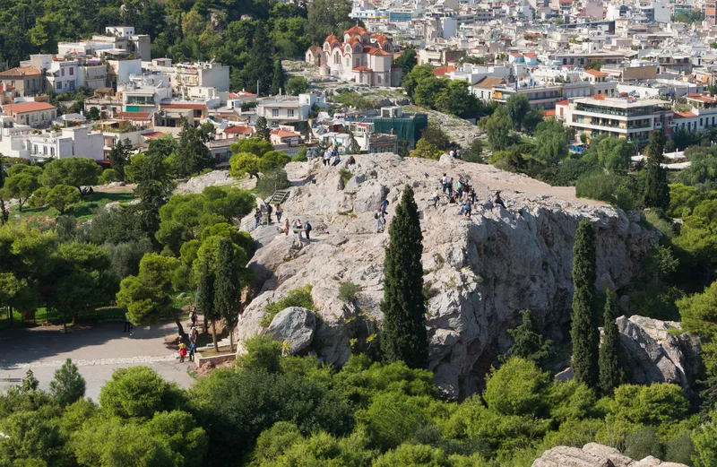 The Areopagus, the court Euripides was said to fear.