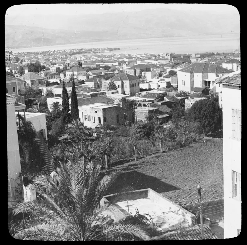 Beirut, in a view of about 1910. Dennett's father was posted to the city during the Second World War.