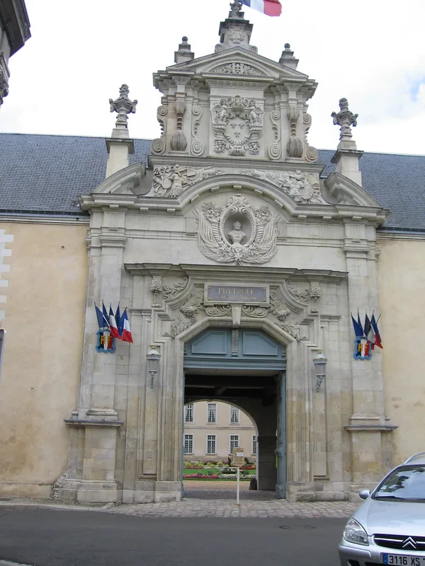 The portal of the Jesuit college at La Flèche, where Hume said his argument against miracles first occurred to him.