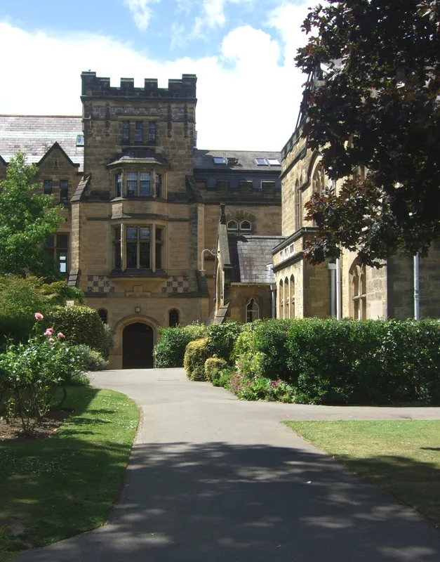 Tonbridge School, where Forster was an unhappy day boy, in a modern photograph.