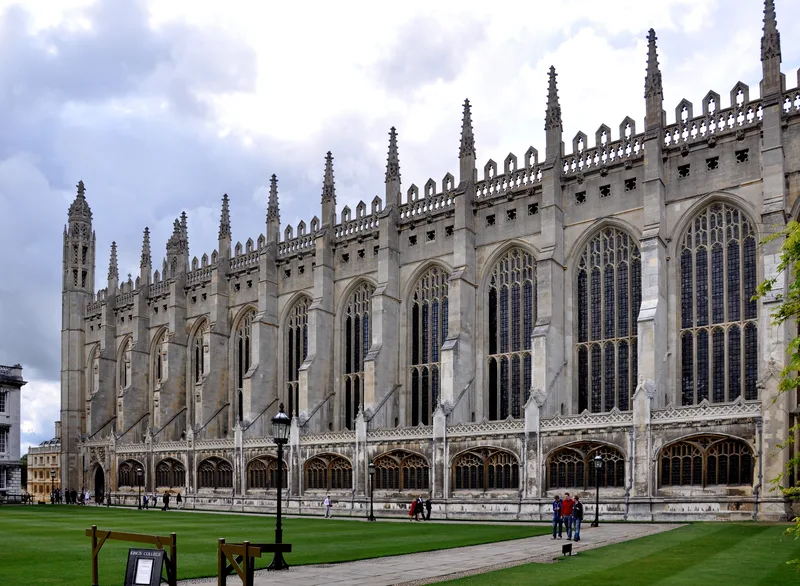 King's College Chapel, Cambridge. Forster was at King's from 1897 to 1901.