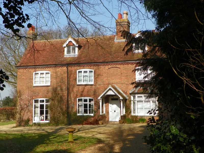 Rooks Nest House, near Stevenage, where Forster lived as a boy from 1883 to 1893, the model for Howards End.