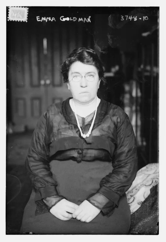Emma Goldman about 1915.