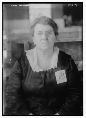 Portrait of Emma Goldman