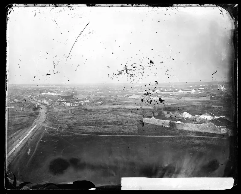 Jiankang, the southern capital where Fan studied and served, in a photograph of Nanjing taken by John Thomson in 1871.