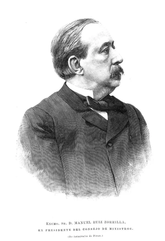 Manuel Ruiz Zorrilla, the exiled Republican leader Ferrer served.