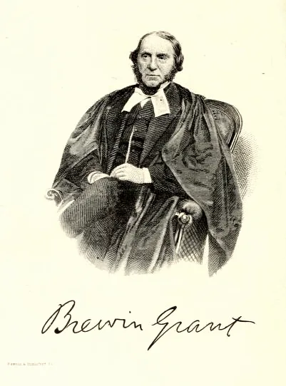 The Rev. Brewin Grant, his opponent in the 1853 debate.