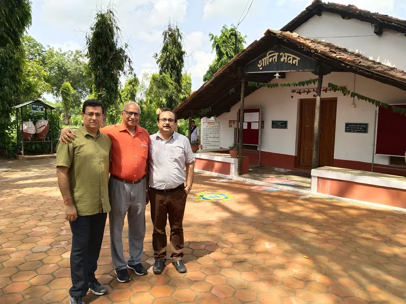 Sevagram ashram, near Wardha, where Gora first met Gandhi in November 1944 and lived as an inmate for three months in 1945.