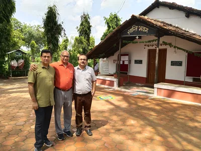 Sevagram ashram, near Wardha, where Gora first met Gandhi in November 1944 and lived as an inmate for three months in 1945.