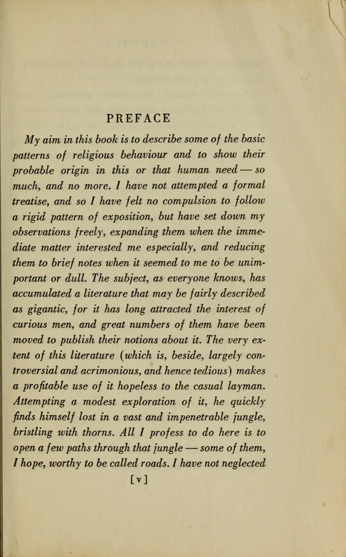 The title page of Treatise on the Gods (New York, 1930).