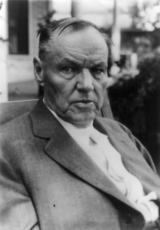 Clarence Darrow at the Scopes trial, July 1925.