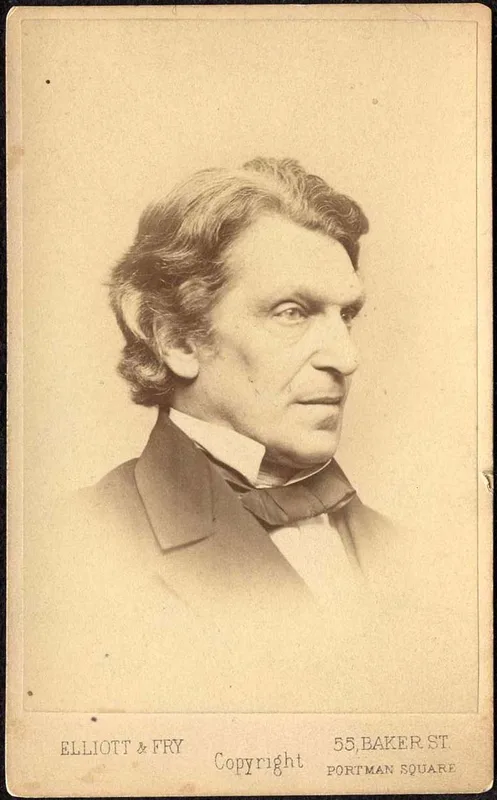 James Martineau, her brother, in a photograph by Elliott and Fry.