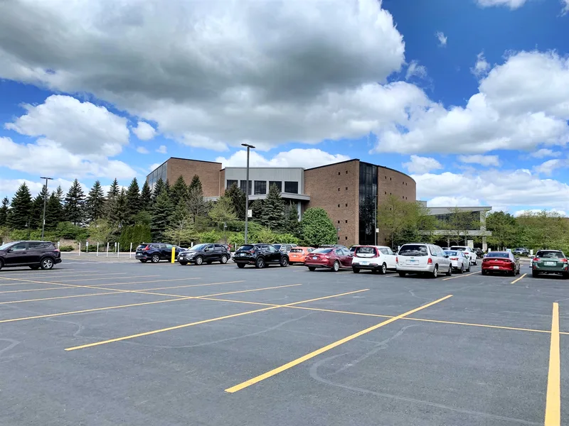 Willow Creek Community Church, near Chicago, in 2021. Mehta told an interviewer in 2007 that he really liked the church.