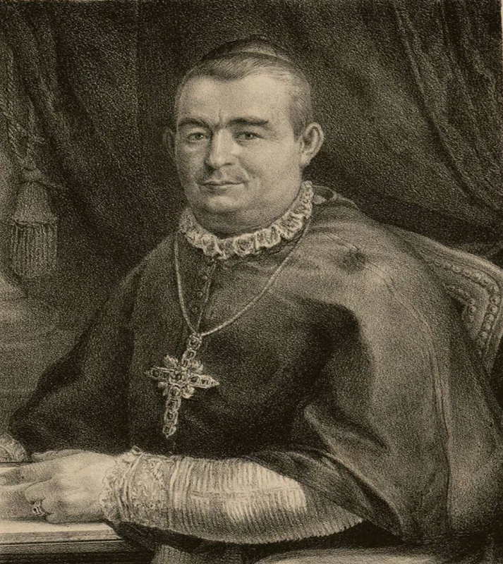 Archbishop Lázaro de la Garza y Ballesteros.