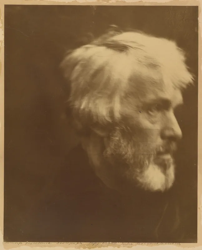 Thomas Carlyle, photographed by Julia Margaret Cameron in 1867.