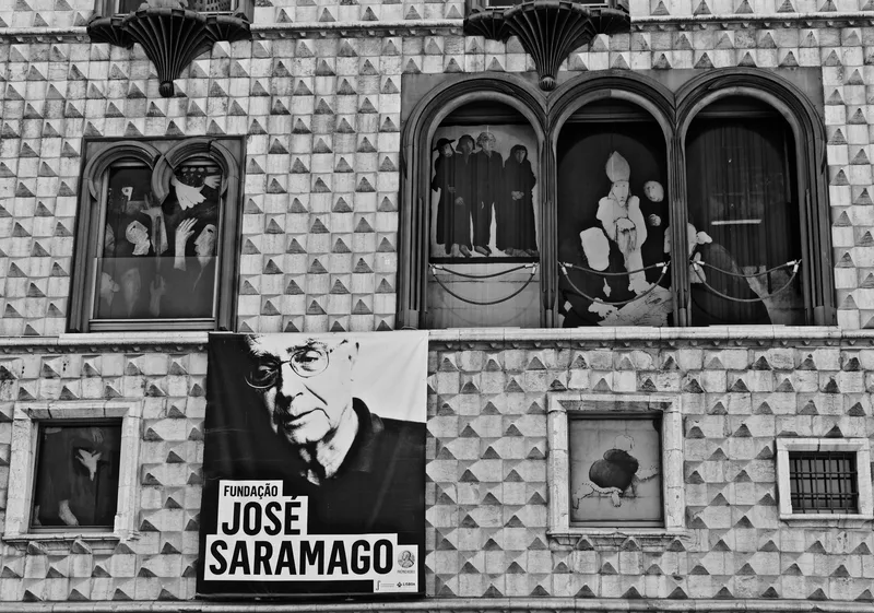 The Casa dos Bicos in Lisbon, the seat of the José Saramago Foundation.