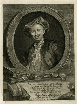 Portrait of Julien Offray de La Mettrie