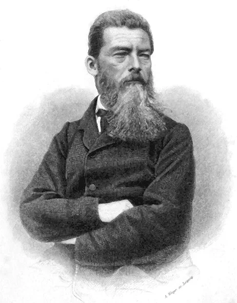 Ludwig Feuerbach, whose Essence of Christianity Marx greeted with enthusiasm.