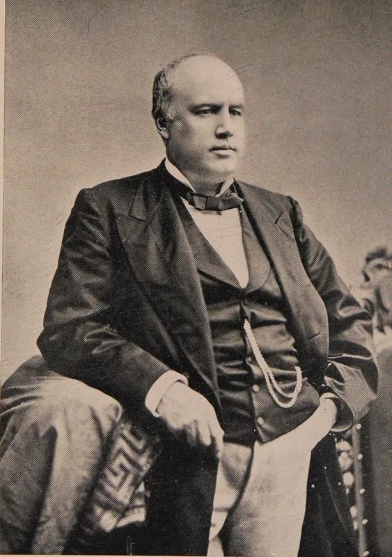 Robert G. Ingersoll in 1877. The actress's maternal grandparents went to all his lectures.