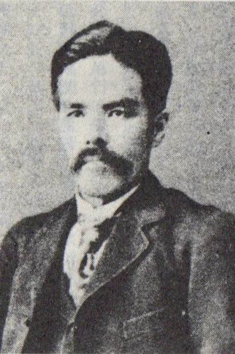 Uchimura Kanzō at the Yorozu Chōhō in 1897. The Christian writer pressed belief in God on Kōtoku "constantly", and called him a friend.