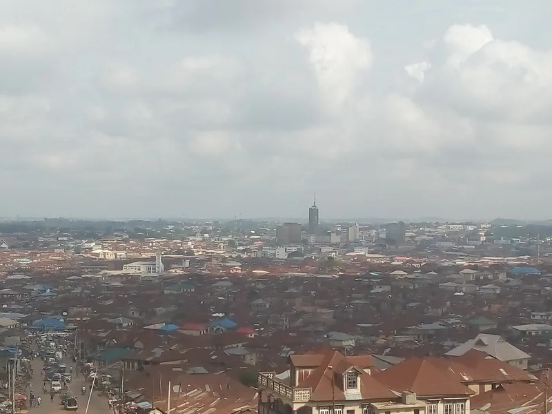 Ibadan, seen from Mapo Hall. Igwe moved to Ibadan when he left the seminary in 1994.