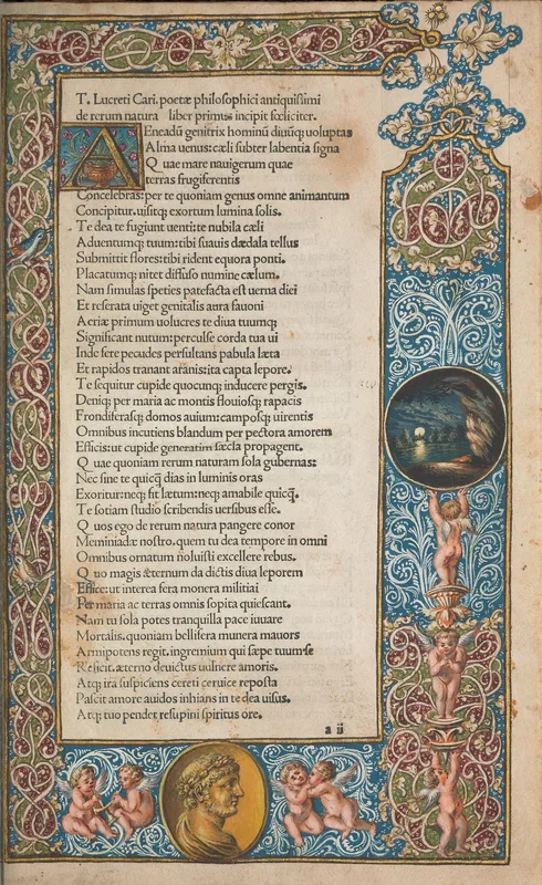 The opening page of the Verona edition of 1486.
