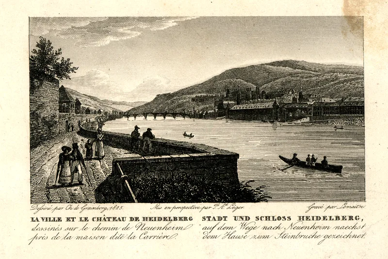 Heidelberg in about 1825, where he studied theology under Karl Daub.