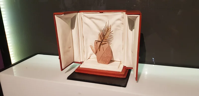 The Palme d'Or awarded to Viridiana at Cannes in 1961.